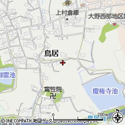 和歌山県海南市鳥居445-3周辺の地図