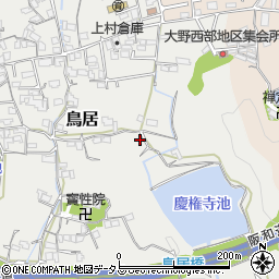 和歌山県海南市鳥居471周辺の地図