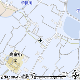香川県観音寺市高屋町1799周辺の地図