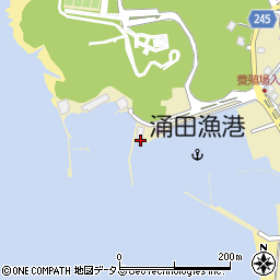 山口県下関市豊浦町大字涌田後地10370-1周辺の地図