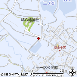 香川県三豊市豊中町岡本3407周辺の地図