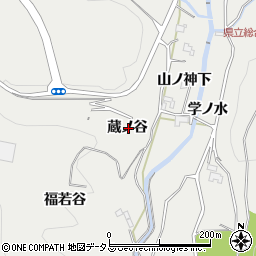 徳島県板野郡板野町犬伏蔵ノ谷周辺の地図