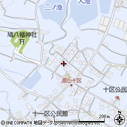 香川県三豊市豊中町岡本624周辺の地図