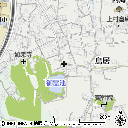 和歌山県海南市鳥居328周辺の地図