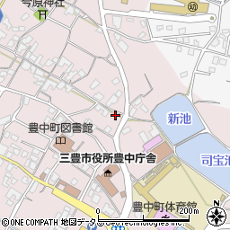 香川県三豊市豊中町本山甲249周辺の地図