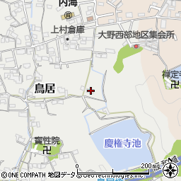 和歌山県海南市鳥居477周辺の地図