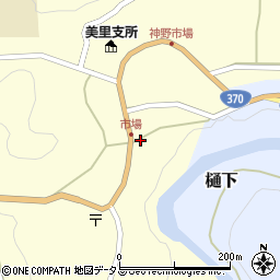 和歌山県海草郡紀美野町神野市場436周辺の地図