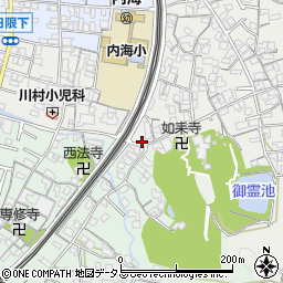 和歌山県海南市鳥居255周辺の地図
