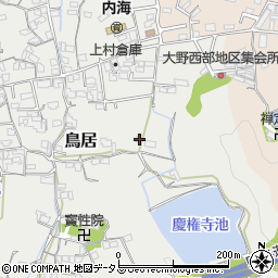 和歌山県海南市鳥居479周辺の地図