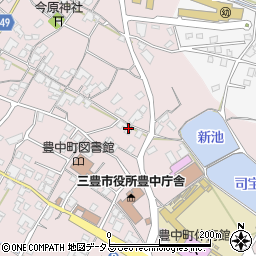 香川県三豊市豊中町本山甲286周辺の地図
