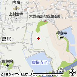 和歌山県海南市鳥居554周辺の地図