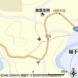 和歌山県海草郡紀美野町神野市場344周辺の地図