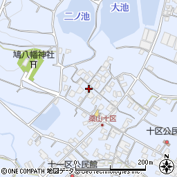 香川県三豊市豊中町岡本617周辺の地図