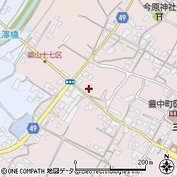 香川県三豊市豊中町本山甲655周辺の地図