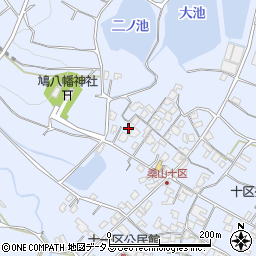 香川県三豊市豊中町岡本619周辺の地図