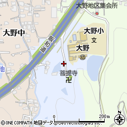 和歌山県海南市山田周辺の地図