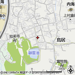和歌山県海南市鳥居327周辺の地図