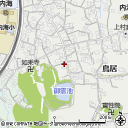 和歌山県海南市鳥居296周辺の地図