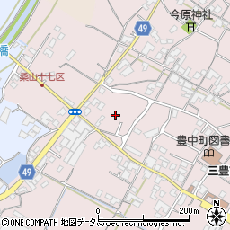 香川県三豊市豊中町本山甲648周辺の地図