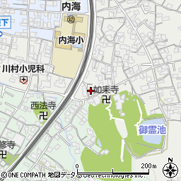和歌山県海南市鳥居258周辺の地図