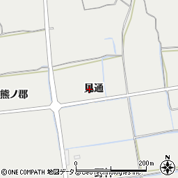 徳島県鳴門市大麻町板東（見通）周辺の地図