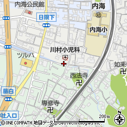 和歌山県海南市鳥居240周辺の地図