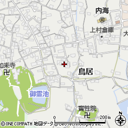和歌山県海南市鳥居314周辺の地図