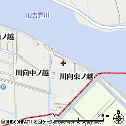 徳島県鳴門市大津町徳長川向東ノ越46周辺の地図