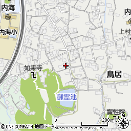 和歌山県海南市鳥居297周辺の地図