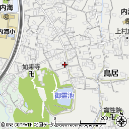 和歌山県海南市鳥居298周辺の地図