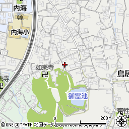 和歌山県海南市鳥居292周辺の地図