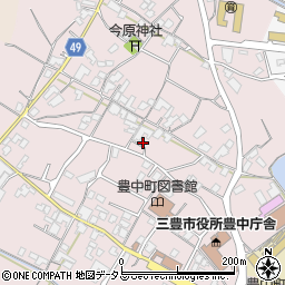 香川県三豊市豊中町本山甲336周辺の地図