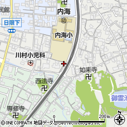 和歌山県海南市鳥居254周辺の地図