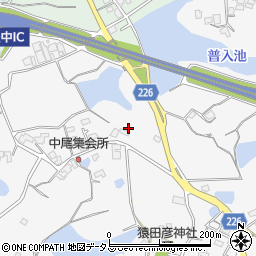 香川県三豊市豊中町上高野3208周辺の地図