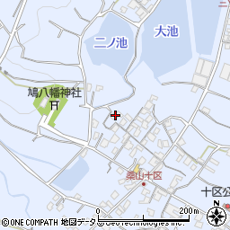 香川県三豊市豊中町岡本611-2周辺の地図