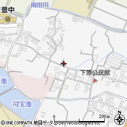 香川県三豊市豊中町上高野3752周辺の地図