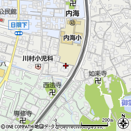 和歌山県海南市鳥居253周辺の地図