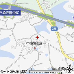 香川県三豊市豊中町上高野3214周辺の地図