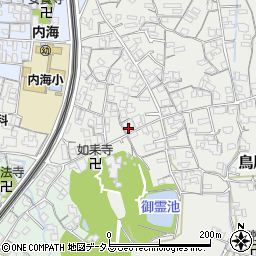 和歌山県海南市鳥居128周辺の地図