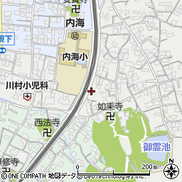 和歌山県海南市鳥居263周辺の地図
