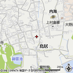 和歌山県海南市鳥居313周辺の地図