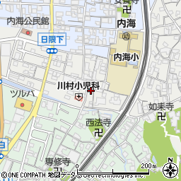和歌山県海南市鳥居231周辺の地図