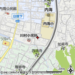 和歌山県海南市鳥居243周辺の地図