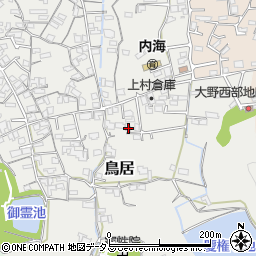 和歌山県海南市鳥居493周辺の地図