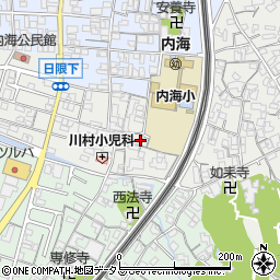 和歌山県海南市鳥居246周辺の地図