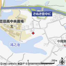 香川県三豊市豊中町上高野3559周辺の地図