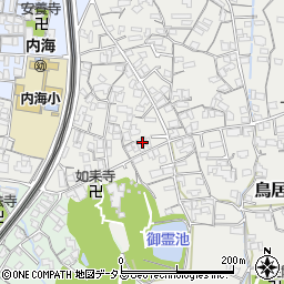 和歌山県海南市鳥居127周辺の地図