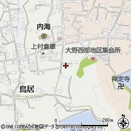 和歌山県海南市鳥居528周辺の地図