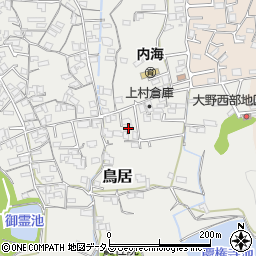 和歌山県海南市鳥居496-1周辺の地図