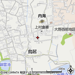 和歌山県海南市鳥居488周辺の地図